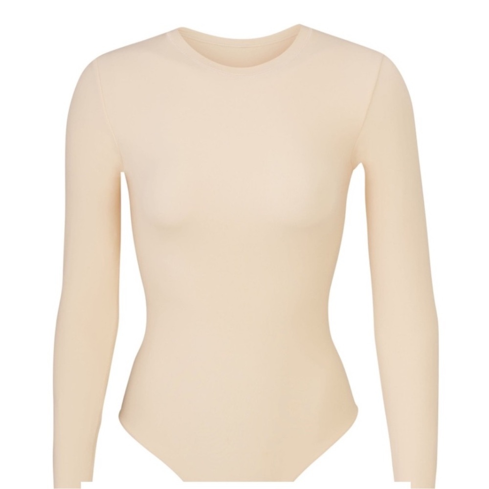 SKIMS Nude Long Sleeve Bodysuit